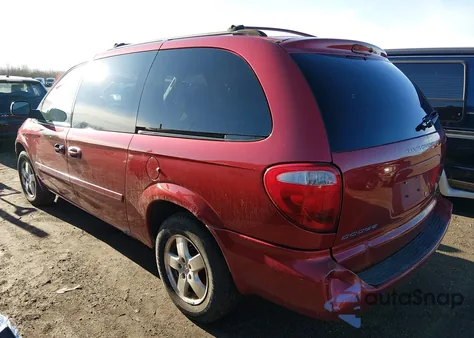 2006 Dodge Grand Caravan Sxt из США, поврежденный, VIN 2D4GP44L46R799398